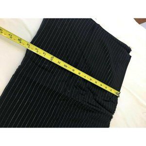 black poly blend fabric yardage sew craft